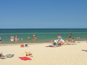 Na plaży